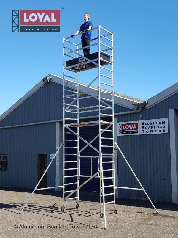 6m eTrade King Foldable Scaffold Tower Aluminium