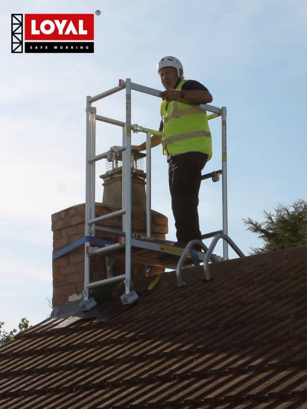 Loyal Chimney Access Platform Chimney Scaffold