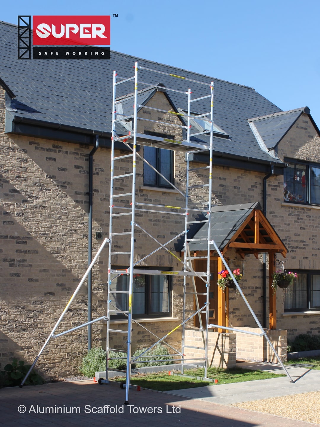 building a scaffold tower