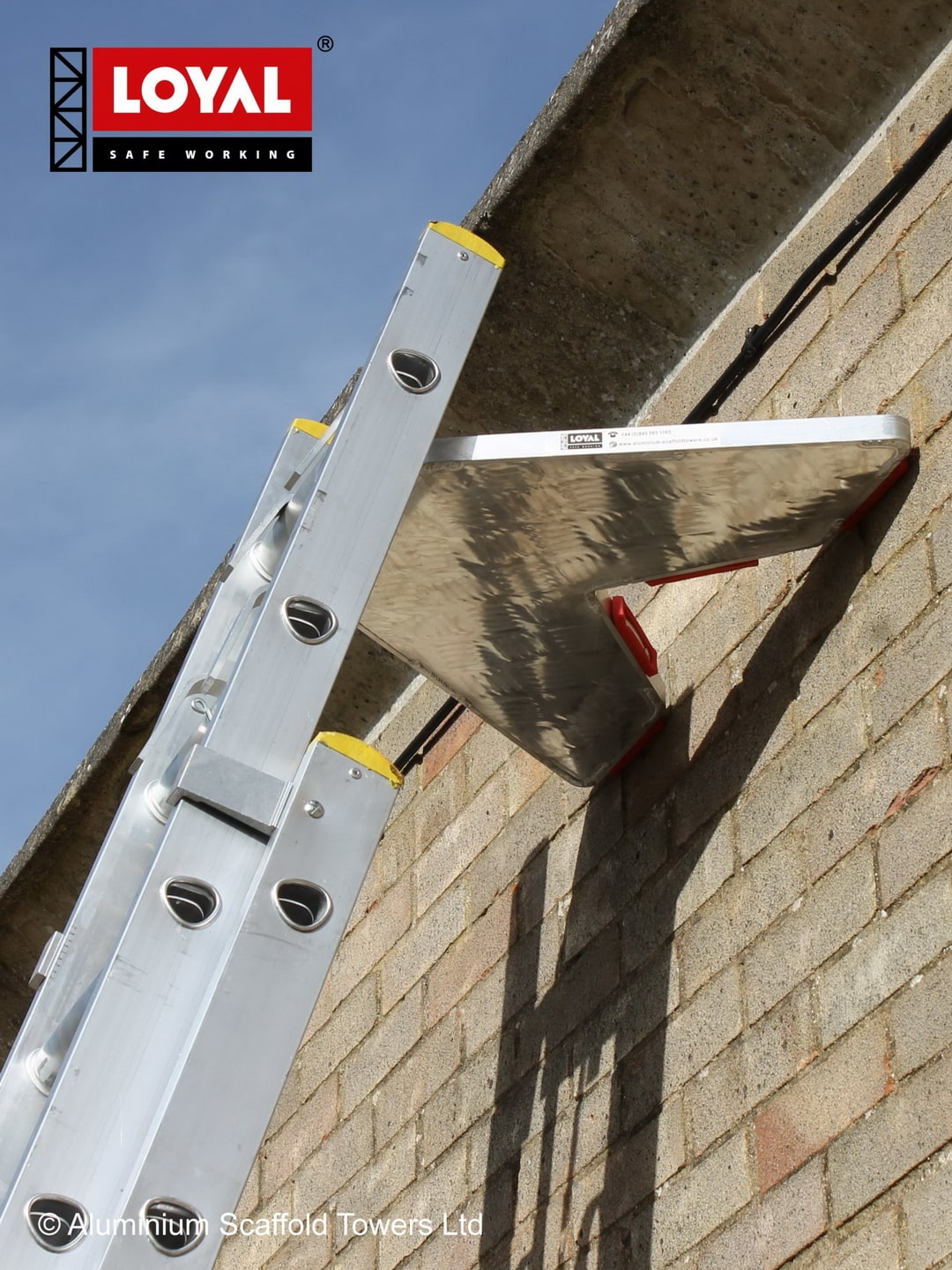 Loyal Ladder Stand Off Aluminium Scaffold Towers Limited