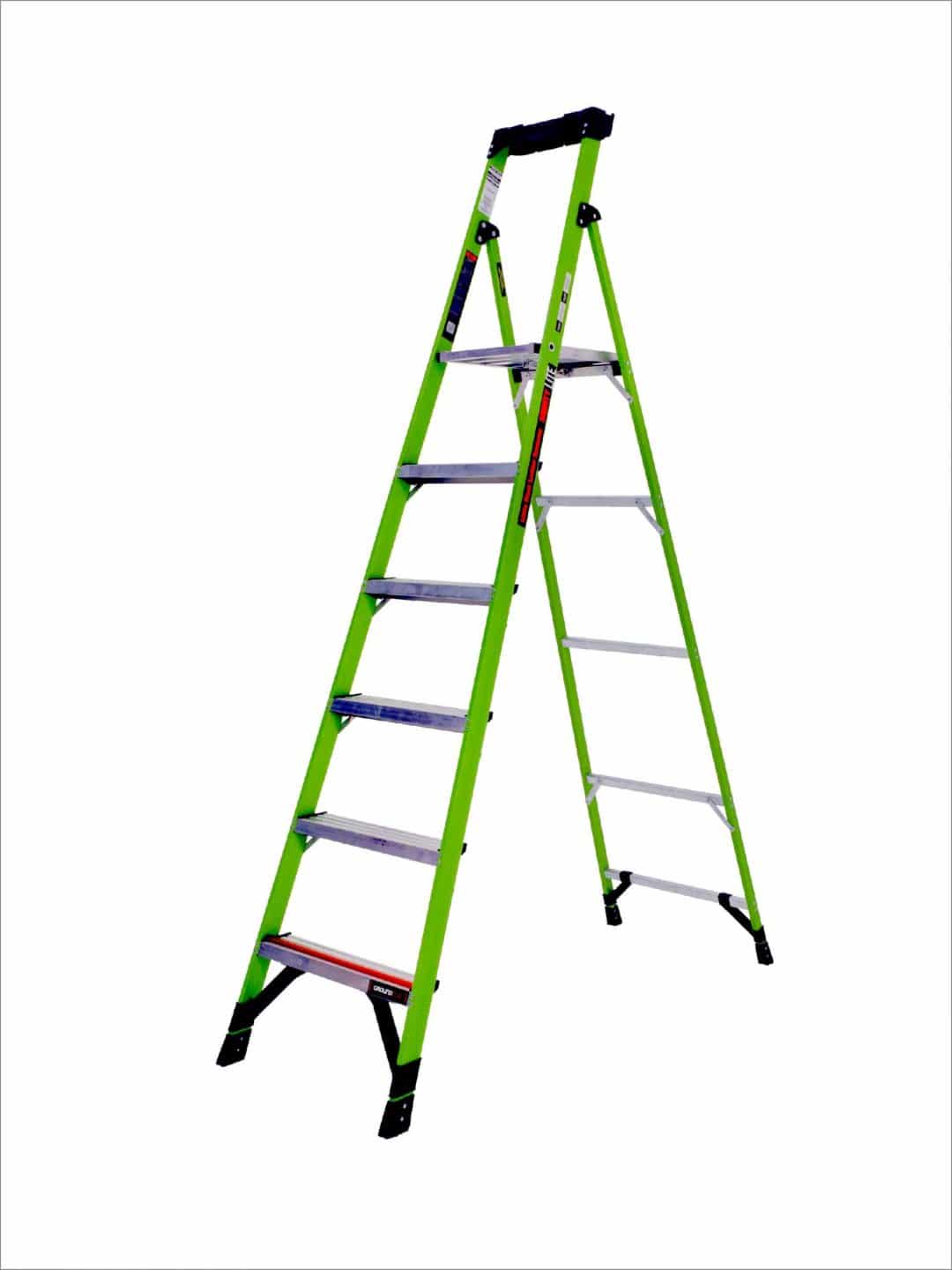 6 Tread Little Giant MightyLite Ladder Aluminium Scaffold Towers Limited